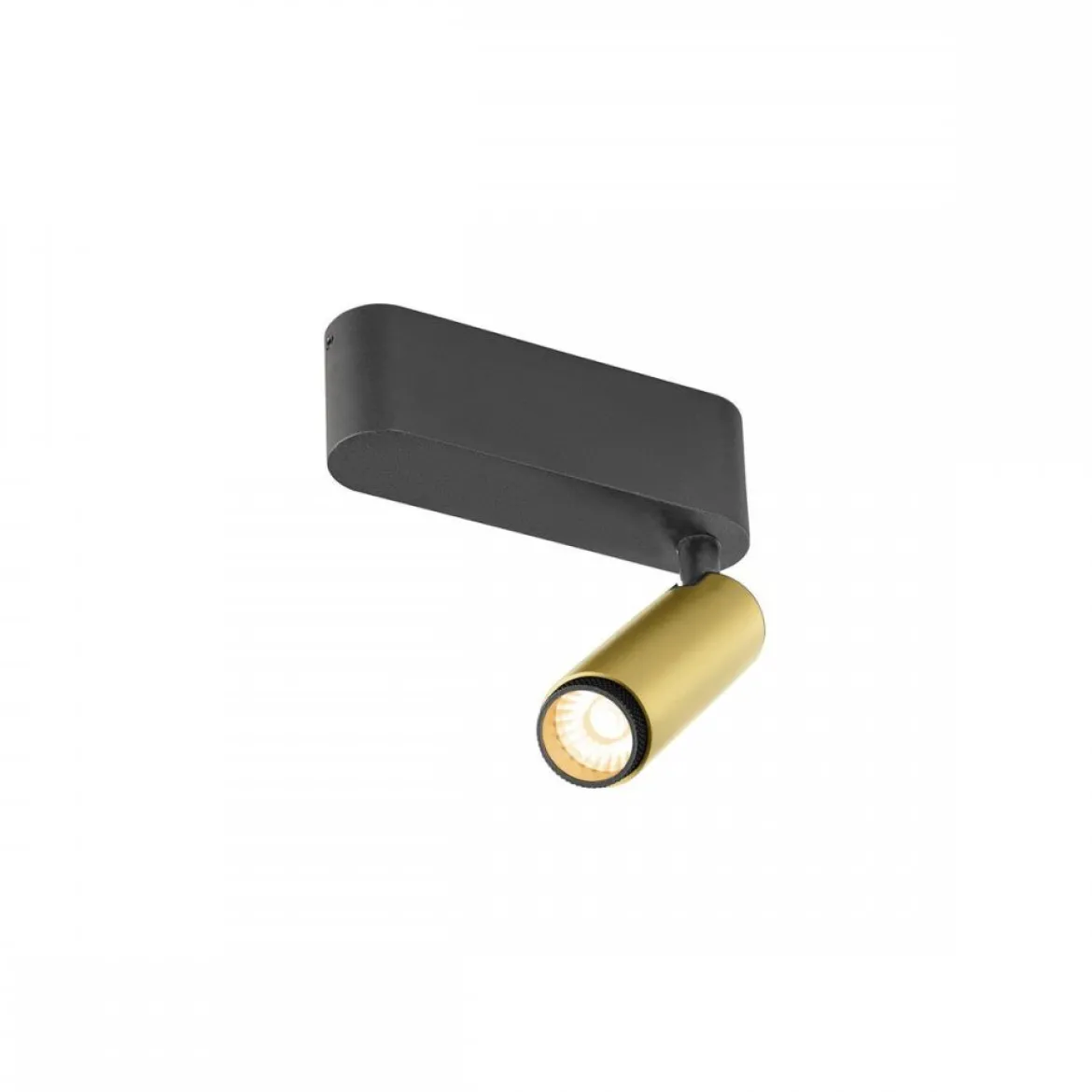 SLV 1009042 GRIP! S single Deckenaufbauleuchte 2700K 29° Phase gold schwarz
