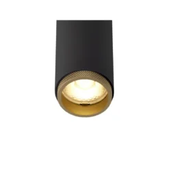 SLV 1008466 GRIP! S 48V Pendelleuchte 2000-3000K 29° DALI Dim-to-Warm schwarz gold