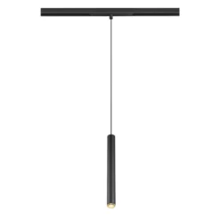 SLV 1008466 GRIP! S 48V Pendelleuchte 2000-3000K 29° DALI Dim-to-Warm schwarz gold