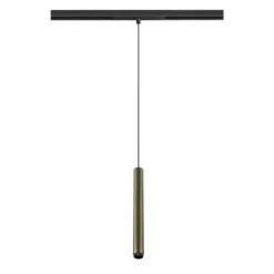 SLV 1008467 GRIP! S 48V Pendelleuchte 2000-3000K 29° DALI Dim-to-Warm bronze schwarz