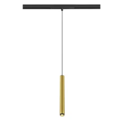 SLV 1008468 GRIP! S 48V Pendelleuchte 2000-3000K 29° DALI Dim-to-Warm gold schwarz