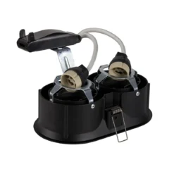 SLV 1006121 HORN double QPAR51 Deckeneinbauleuchte schwarz 25W