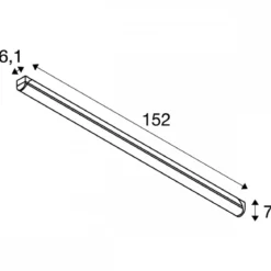 SLV 1007507 INDUSTRY BATTEN V 1500 22/42W 830/840/857