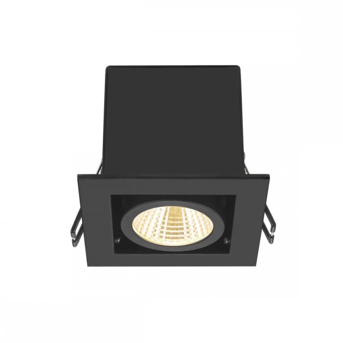 SLV 1007551 KADUX Deckeneinbauleuchte single 3000K 38° IP20 quadratisch schwarz