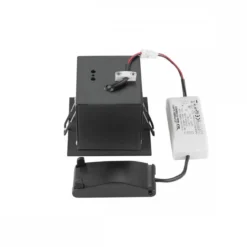 SLV 1007551 KADUX Deckeneinbauleuchte single 3000K 38° IP20 quadratisch schwarz