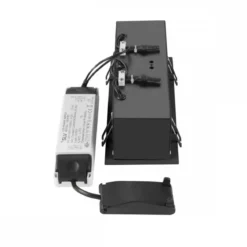 SLV 1007567 KADUX Deckeneinbauleuchte triple 3000K 38° IP20 quadratisch schwarz
