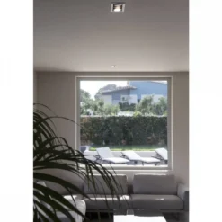SLV 1007568 KADUX Deckeneinbauleuchte triple 3000K 38° IP20 quadratisch weiß