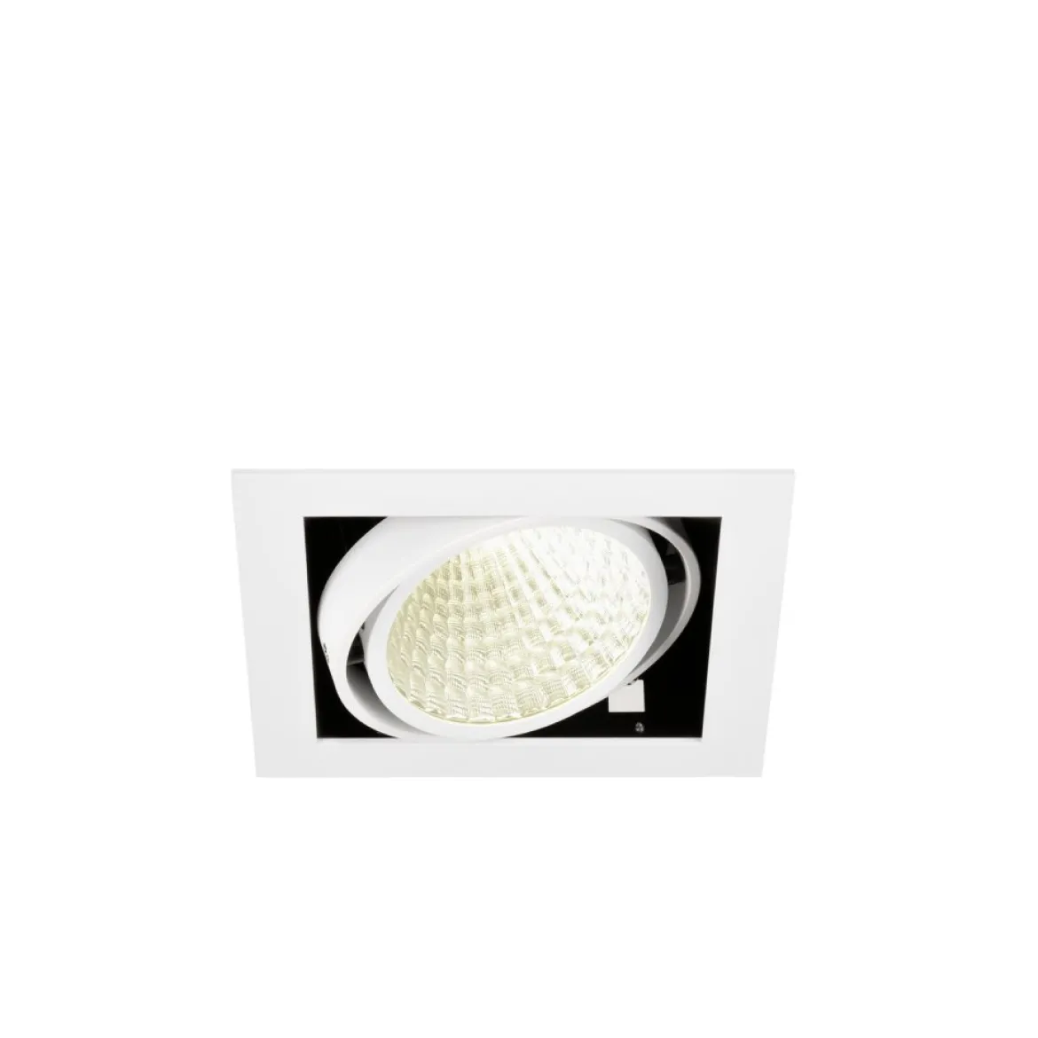 SLV 1008569 KADUX Deckeneinbauleuchte single 4000K DALI 2 Touch 30° weiß