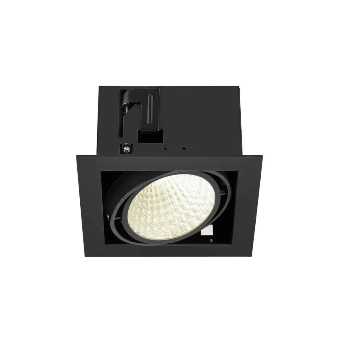 SLV 1008570 KADUX Deckeneinbauleuchte single 4000K DALI 2 Touch 30° schwarz