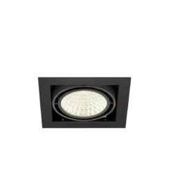SLV 1008570 KADUX Deckeneinbauleuchte single 4000K DALI 2 Touch 30° schwarz