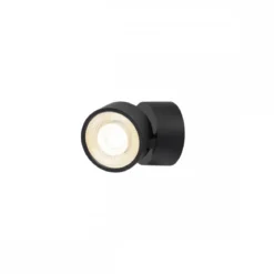 SLV 1010261 KALU 2.0 Wand- und Deckenaufbauleuchte 3000K schwarz dimmbar