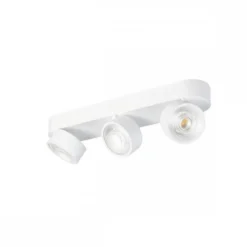 SLV 1010272 KALU 2.0 Wand-und Deckenaufbauleuchte 2700K 3-flammig weiß