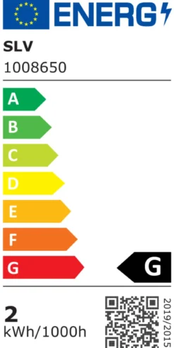 SLV 1008650 LED G45 LED-Glühbirne gold E14 PHASE 2W 2200K