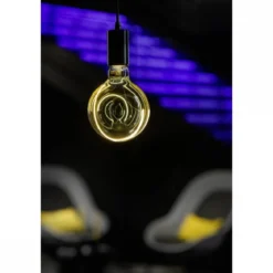 SLV 1008161 LED Illusion Globe 125 Crescent slanting smokey E27 PHASE 310lm 1900K