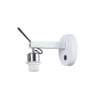 SLV Leuchte 1003035 FENDA E27 Indoor Wandaufbauleuchte weiß ohne Schirm