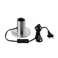 SLV Leuchte 1001678 FITU TL Indoor Tischleuchte alu gebürstet E27 max. 10W