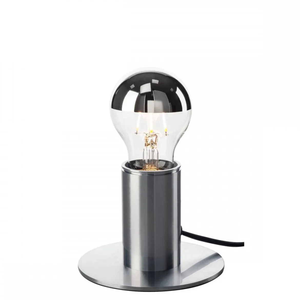 SLV Leuchte 1001678 FITU TL Indoor Tischleuchte alu gebürstet E27 max. 10W