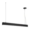 SLV Leuchte 1001403 GLENOS Pendelleuchte mattschwarz 1m 4000K dimmbar