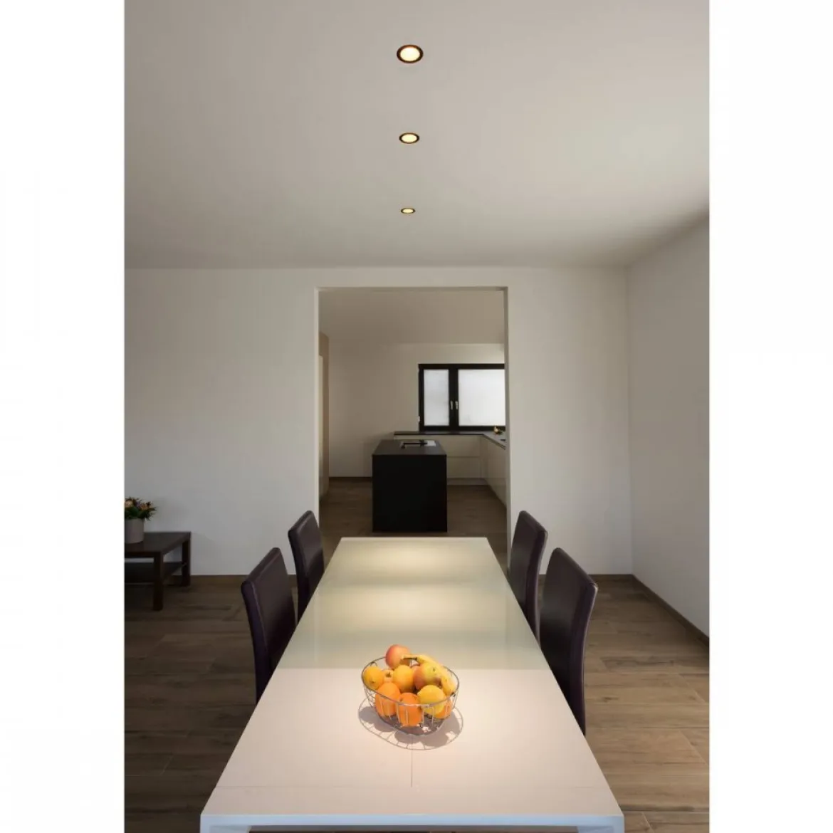 SLV Leuchte 1002594 HORN MAGNA LED Indoor Deckeneinbauleuchte schwarz gold 3000K 25°