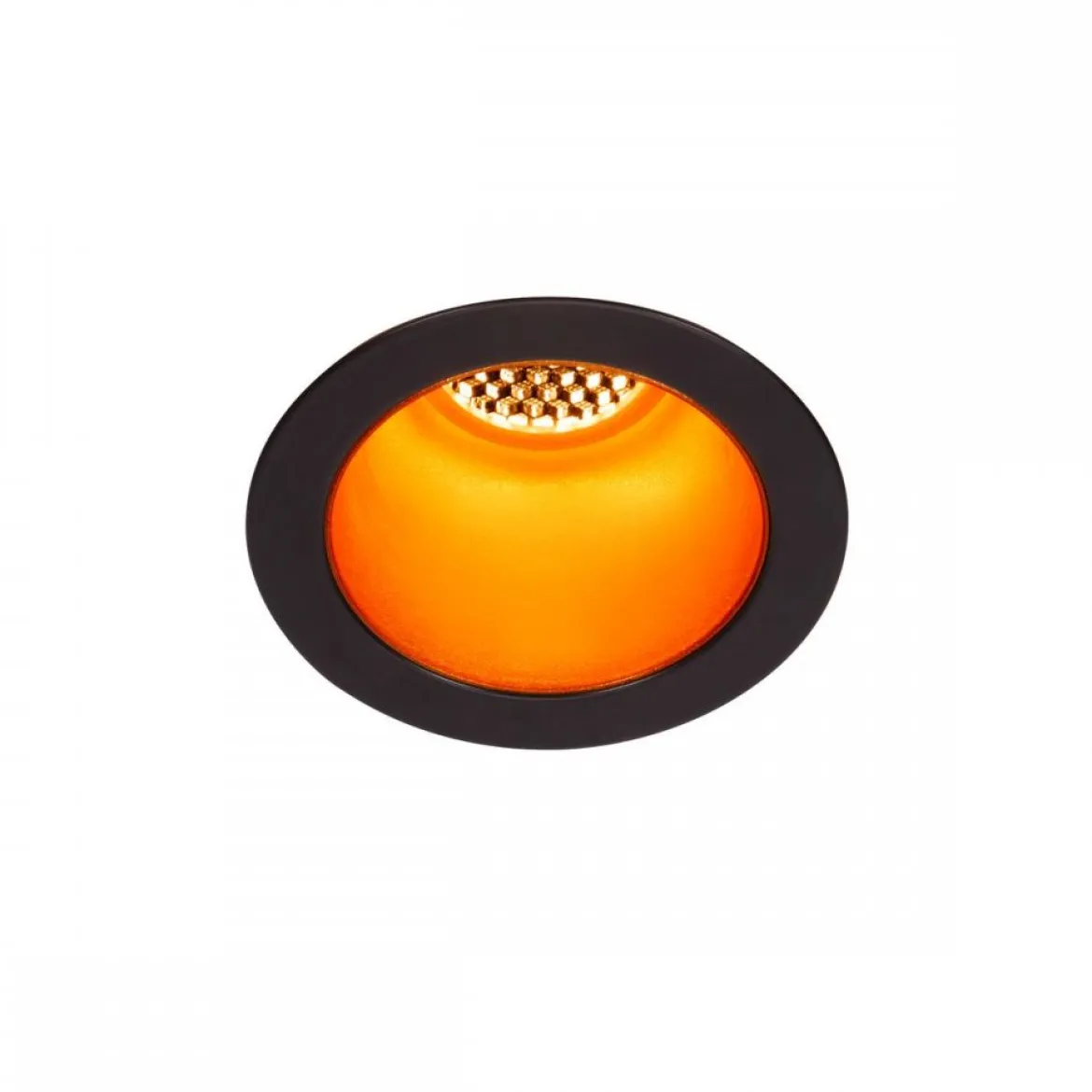 SLV Leuchte 1002594 HORN MAGNA LED Indoor Deckeneinbauleuchte schwarz gold 3000K 25°