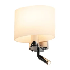 SLV Leuchte 1002855 KENKUA SPOT E27 Indoor LED Wandaufbauleuchte chrom 3000K