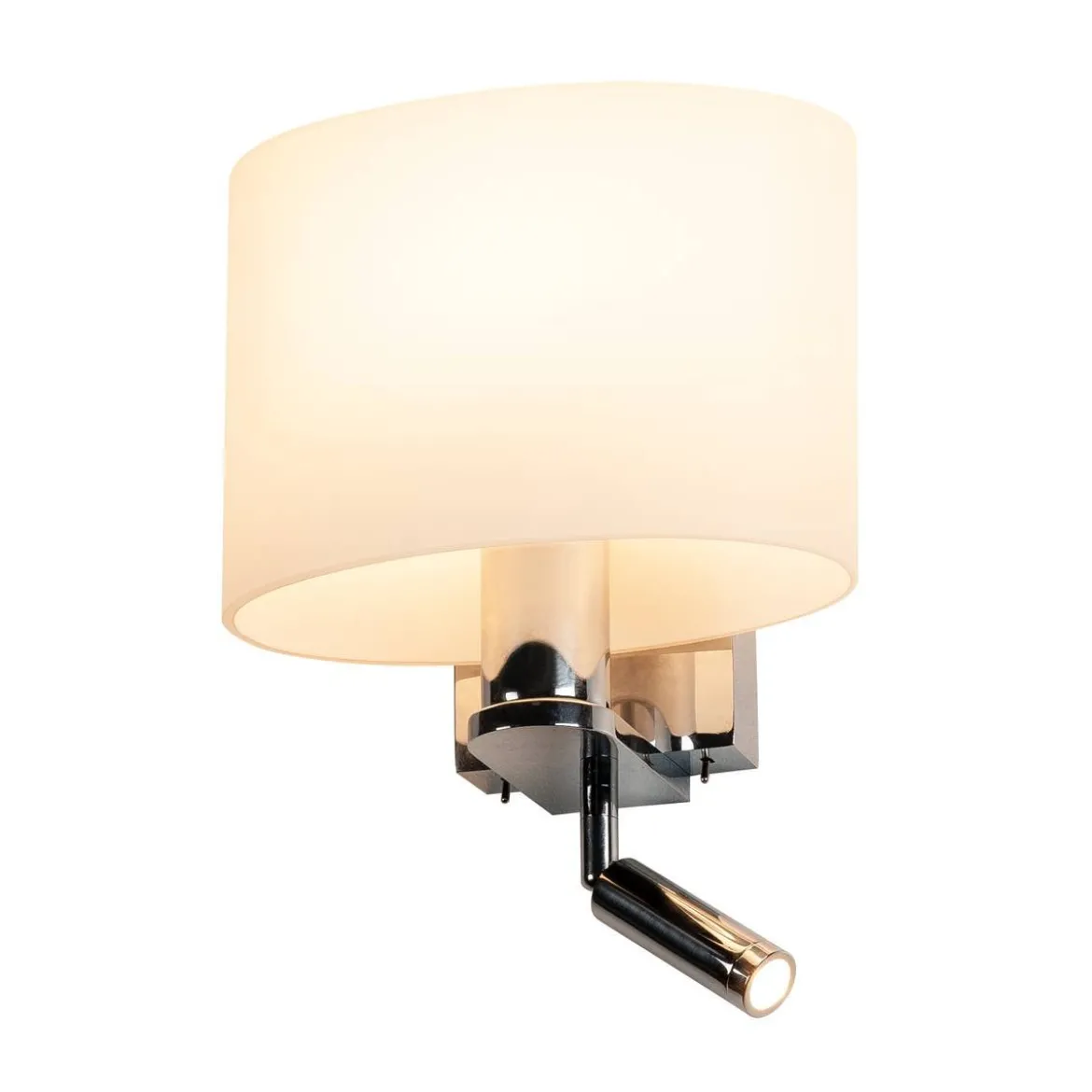 SLV Leuchte 1002855 KENKUA SPOT E27 Indoor LED Wandaufbauleuchte chrom 3000K