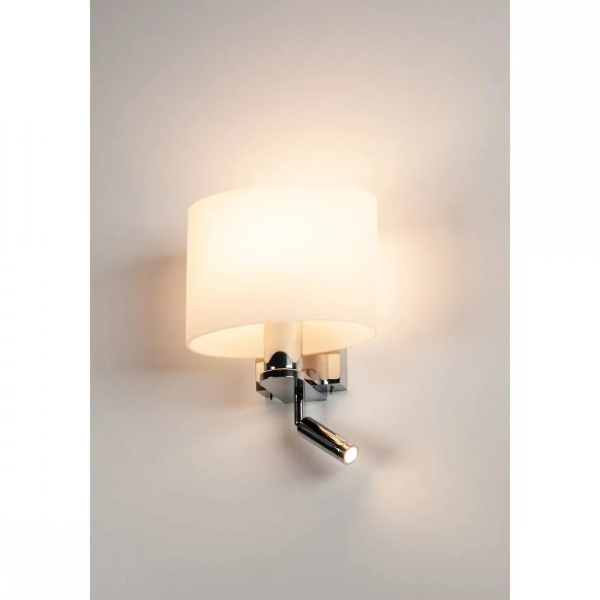 SLV Leuchte 1002855 KENKUA SPOT E27 Indoor LED Wandaufbauleuchte chrom 3000K