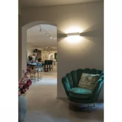 SLV Leuchte 1002843 LOGS IN L Indoor LED Wandaufbauleuchte Alu 3000K TRIAC dimmbar