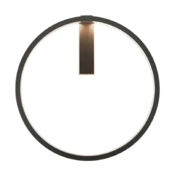 SLV Leuchte 1002918 ONE 60 DALI Indoor LED Wandaufbauleuchte schwarz