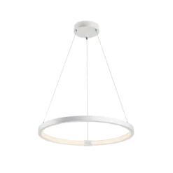 SLV Leuchte 1002910 ONE 60 DALI Indoor LED Pendelleuchte weiß