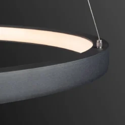 SLV Leuchte 1002909 ONE 60 DALI Indoor LED Pendelleuchte schwarz