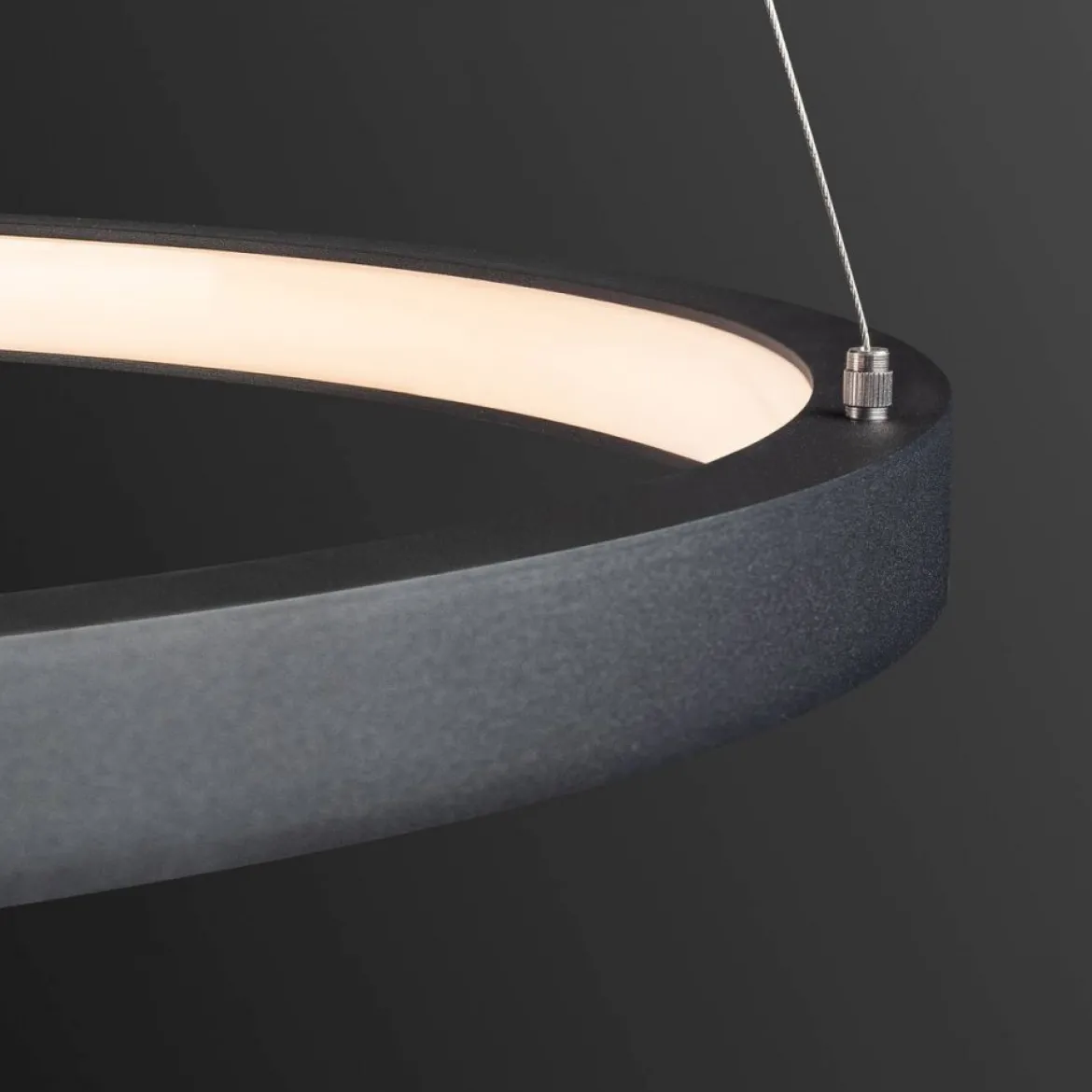 SLV Leuchte 1002909 ONE 60 DALI Indoor LED Pendelleuchte schwarz