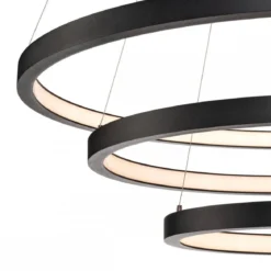 SLV Leuchte 1002913 ONE TRIO DALI Indoor LED Pendelleuchte schwarz