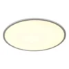 SLV Leuchte 1003043 PANEL 60 DALI Indoor LED Deckenaufbauleuchten rund grau 4000K