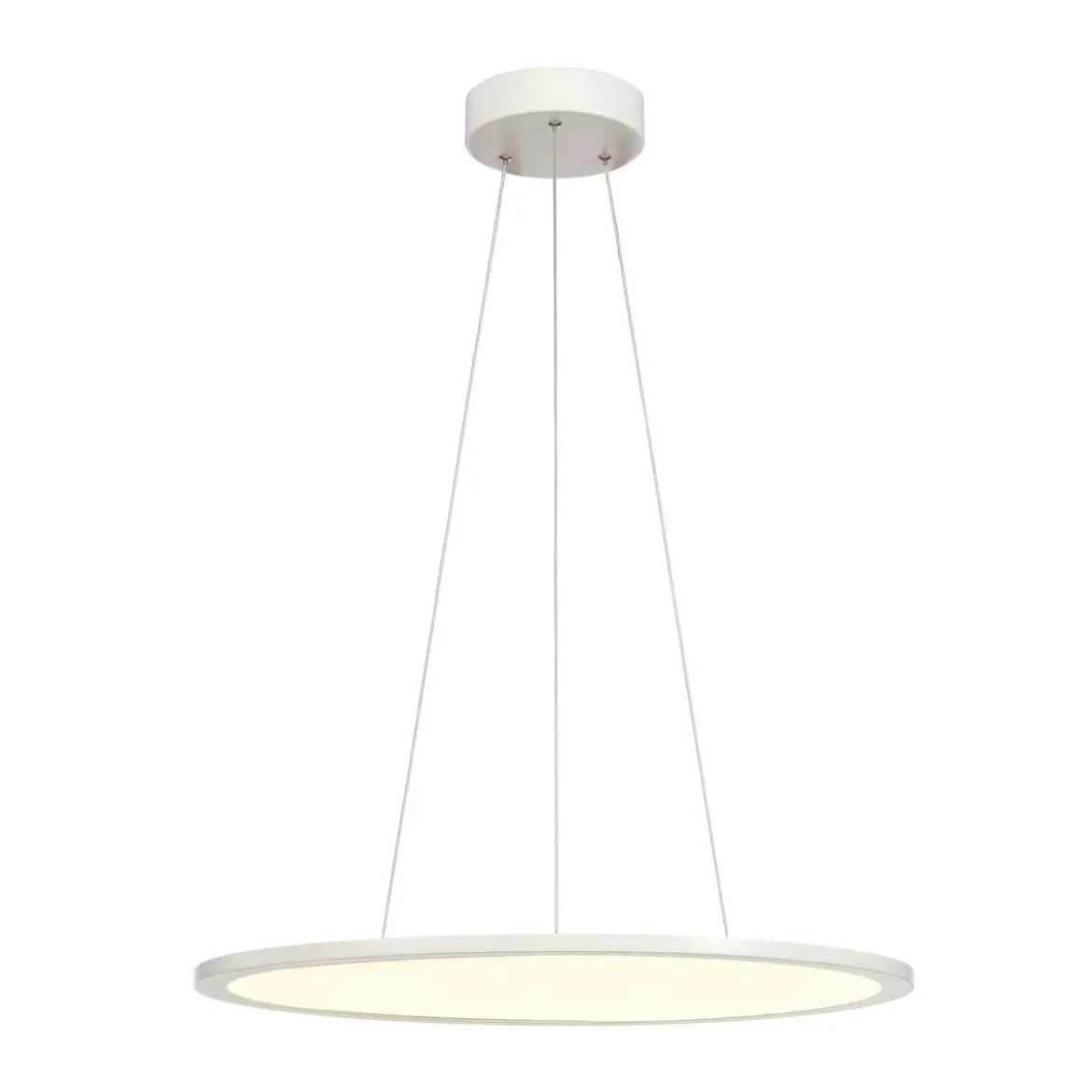 SLV Leuchte 1003044 PANEL 60 DALI Indoor LED Pendelleuchten rund weiß 3000K
