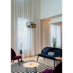 SLV Leuchte 1003444 PANTILO CONVEX 40 Indoor Pendelleuchte E27 chrom