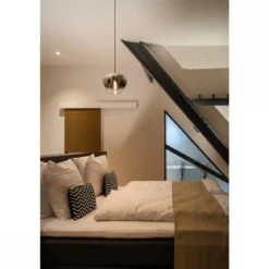 SLV Leuchte 1003443 PANTILO CONVEX 29 Indoor Pendelleuchte E27 chrom