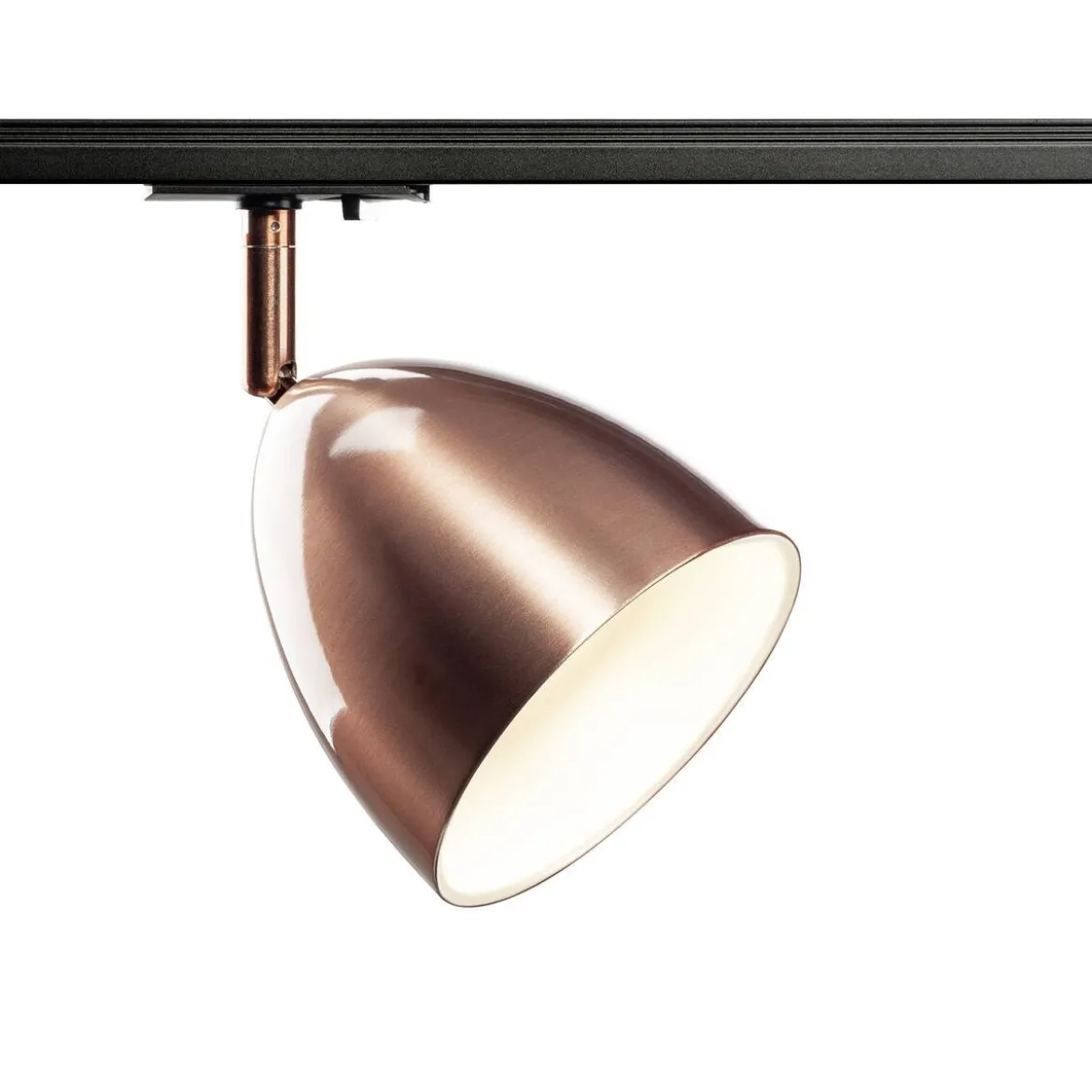 SLV Leuchte 1008054 PARA CONE 14 QPAR51 1-Phasen System Leuchte kupfer weiß