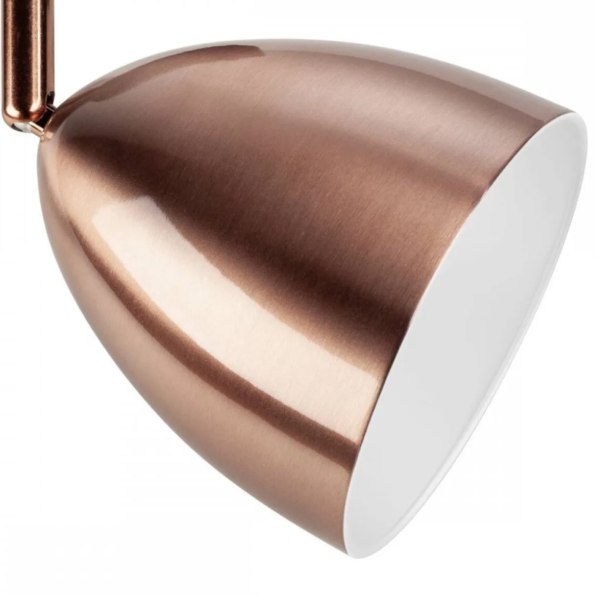 SLV Leuchte 1008054 PARA CONE 14 QPAR51 1-Phasen System Leuchte kupfer weiß