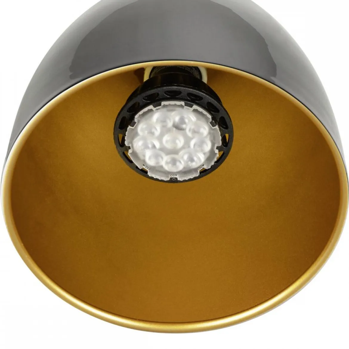 SLV Leuchte 1008055 PARA CONE 14 QPAR51 3-Phasen System Leuchte schwarz gold