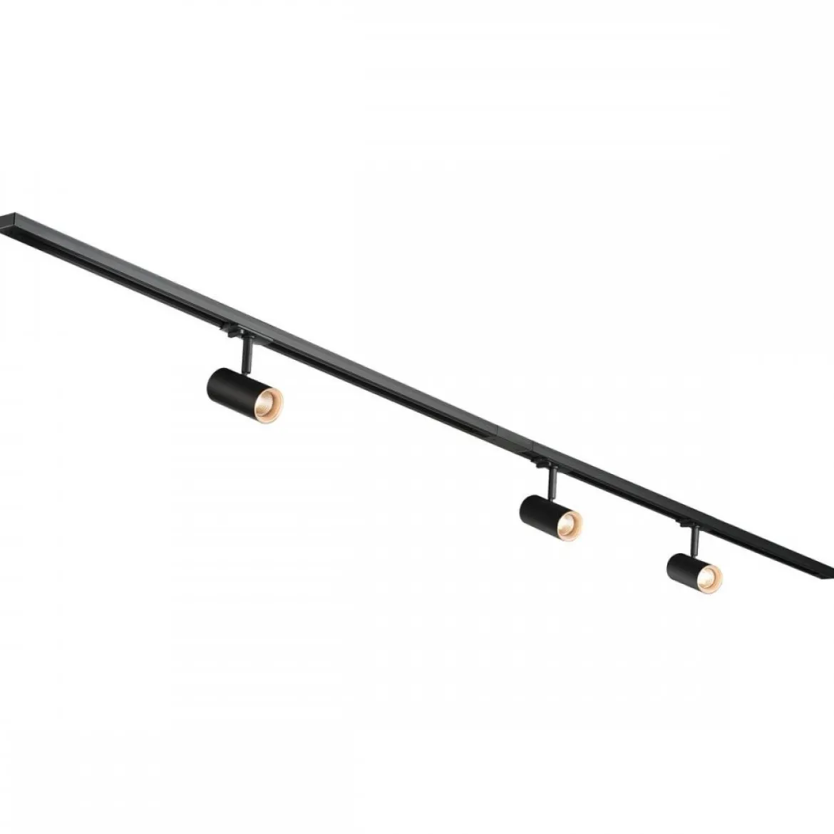 SLV Leuchte 1007673 1-Phasen NOBLO® SPOT 2700K schwarz Komplettset Schienensystem
