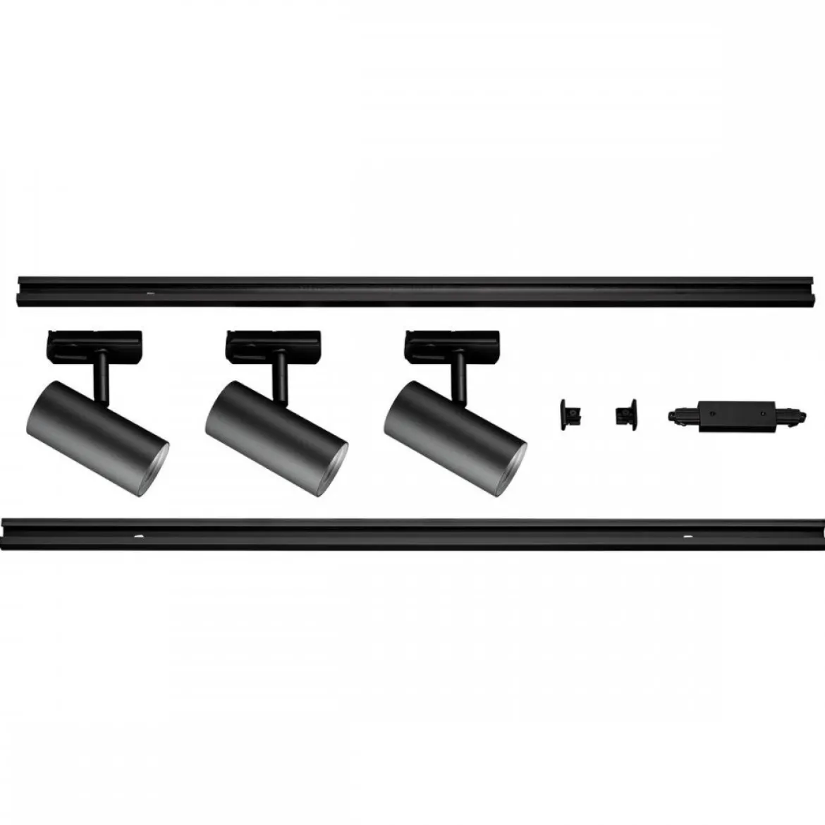 SLV Leuchte 1007673 1-Phasen NOBLO® SPOT 2700K schwarz Komplettset Schienensystem