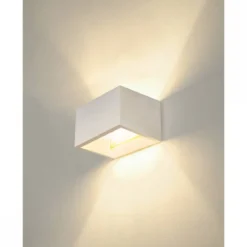 SLV Leuchte 1002238 PLASTRA QT-DE12 WL Indoor Wandleuchte weiß