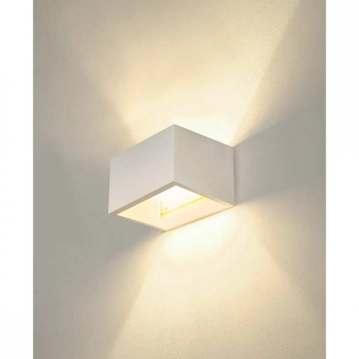 SLV Leuchte 1002238 PLASTRA QT-DE12 WL Indoor Wandleuchte weiß