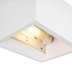 SLV Leuchte 1002238 PLASTRA QT-DE12 WL Indoor Wandleuchte weiß