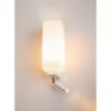SLV Leuchte 1003429 QUADRASS SPOT Indoor Wandaufbauleuchte mit LED Spot und E27 Fassung weiß