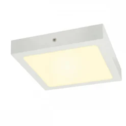 SLV Leuchte 1003019 SENSER 24 Indoor LED Deckenaufbauleuchte eckig weiß