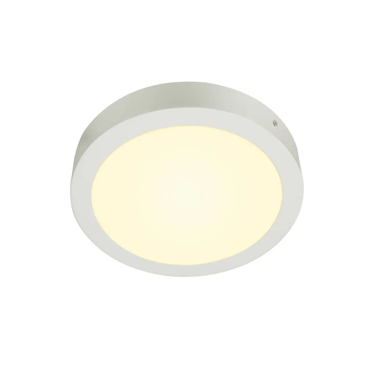 SLV Leuchte 1003016 SENSER 24 Indoor LED Deckenaufbauleuchte rund weiß