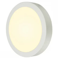 SLV Leuchte 1003016 SENSER 24 Indoor LED Deckenaufbauleuchte rund weiß