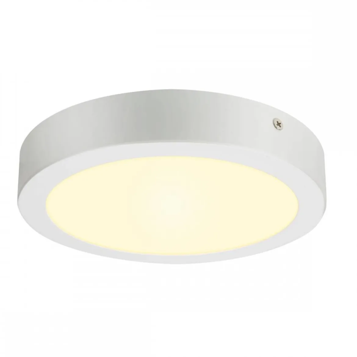 SLV Leuchte 1003016 SENSER 24 Indoor LED Deckenaufbauleuchte rund weiß